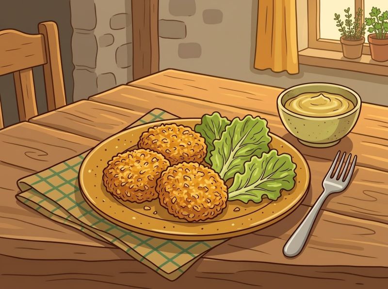 Datei:Rezept Haferflocken-Frikadellen mit Senf-Dip.jpg
