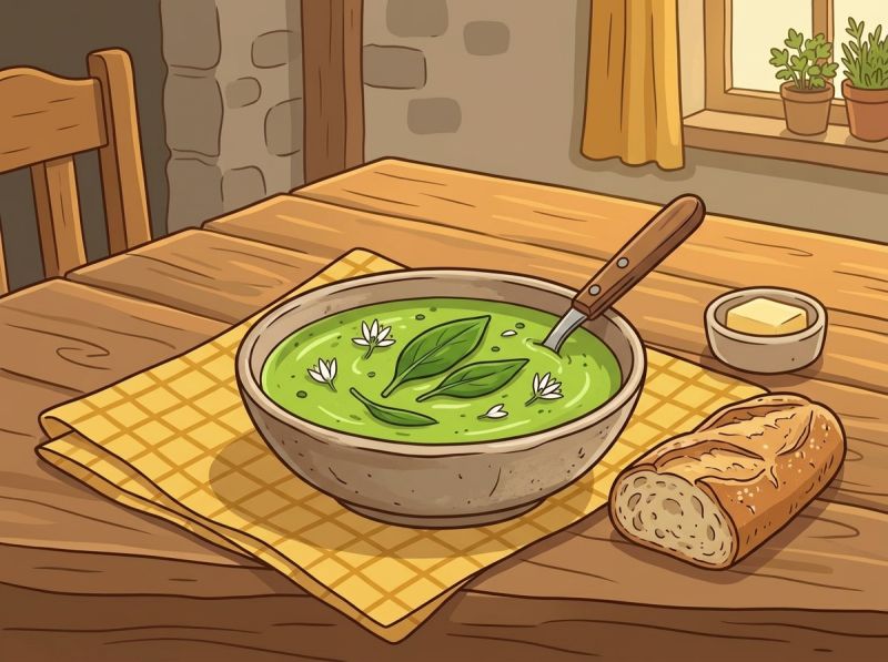 Datei:Rezept Bärlauchsuppe mit Frischkäse.jpg