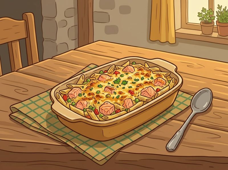 Datei:Rezept Nudelauflauf mit Lachs.jpg